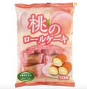 YAMAUCHI Peach Sponge Roll 140g | 山内 蛋糕卷 桃子味 140g