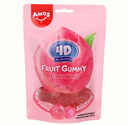 AMOS 4D Fruit Gummy Juicy Burst Peach Flavor 65g  | AMOS 4D果汁爆浆软糖 桃子味 65g
