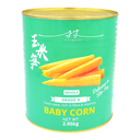 Twin Dragon Grade A Baby Corn Fresh 2950g*6 CTN | Twin Dragon 玉米段 2950g*6 整箱