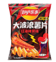 LAY'S Big Wave Potato Chips Spicy Strips Flavor 70g | 乐事 大波浪薯片 辣条味 70g